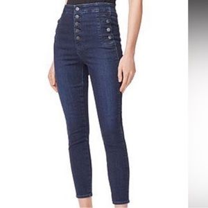 J BRAND NATASHA DARK BLUE JEANS SIZE 30